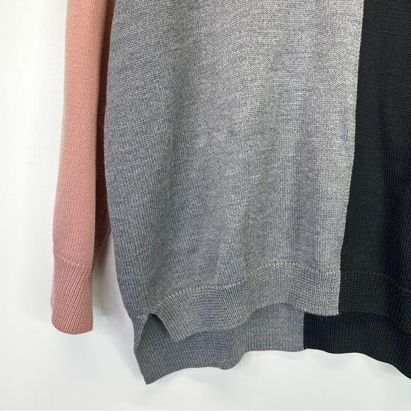 Fuzzi Colorblock Crew Neck Sweater multicolor - XL - Picture 6 of 11